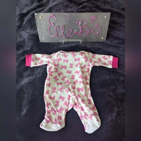 Disney Bow Pajamas Preemie - Picture 4 of 4